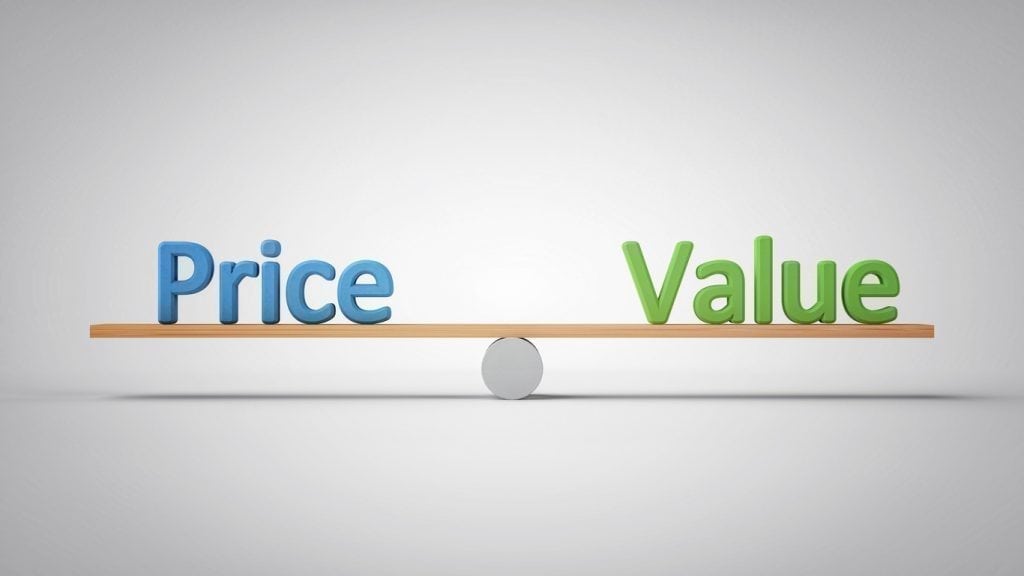 Price versus value
